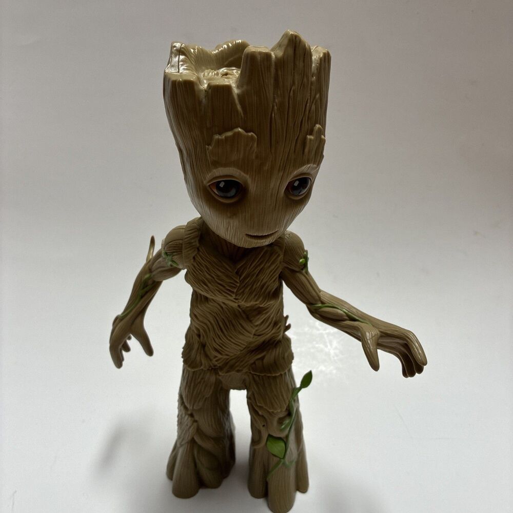 Guardians of the Galaxy Dancing Baby Groot Talking Figure By Marvel Hasbro 11" - Picture 1 of 7
